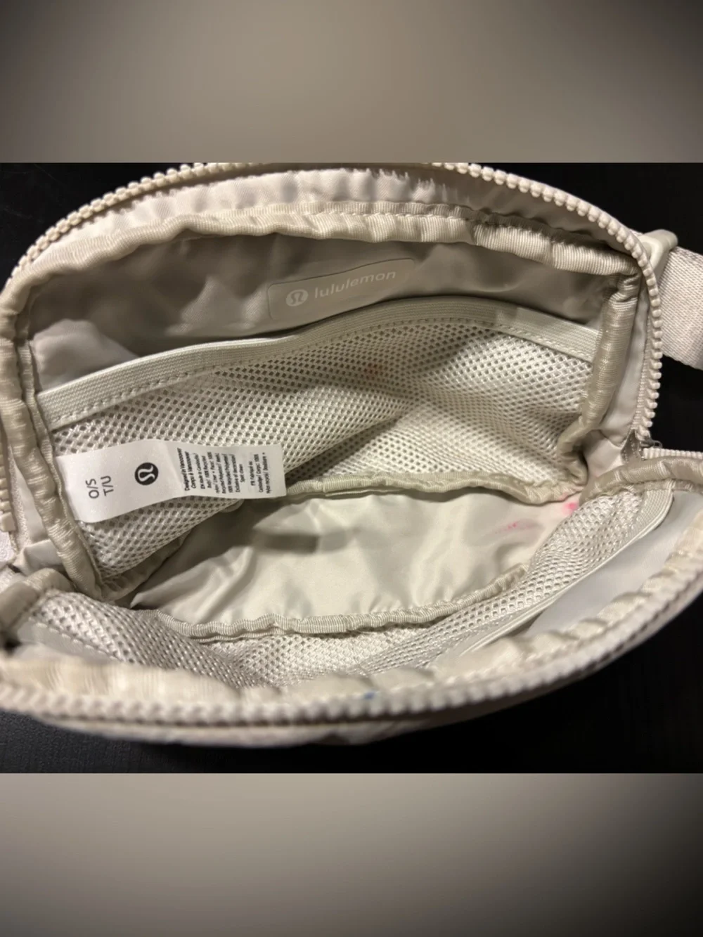 Lululemon Athletica Everywhere Belt Bag 1L Bone O/S Crossbody Fanny - Picture 3 of 6